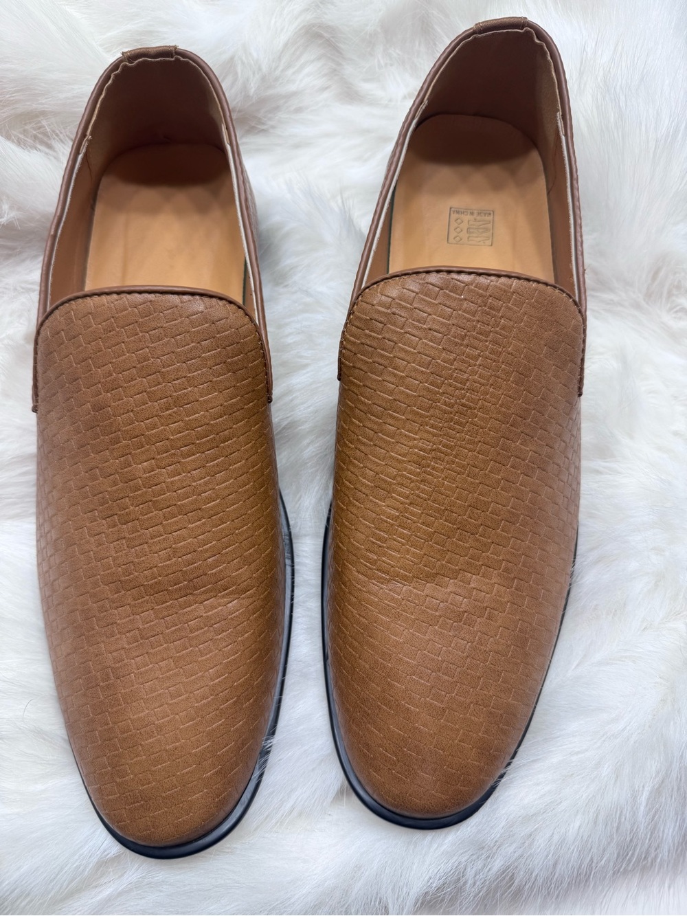 Classic Men's Tan Slip-On Loafers